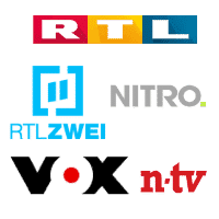 RTL, n-tv, VOX, RTL2, Nitro